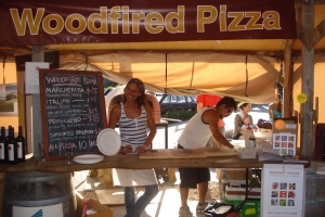 Fired Pizza Company at the Matakana Twilight Markets